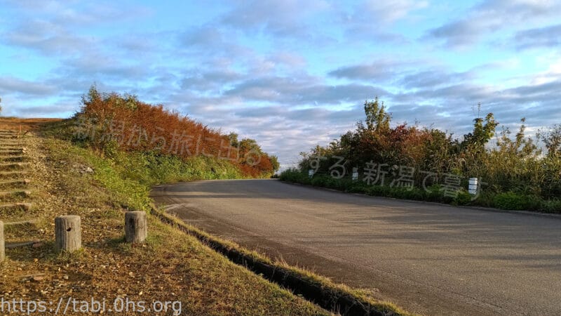 十日町展望台の階段