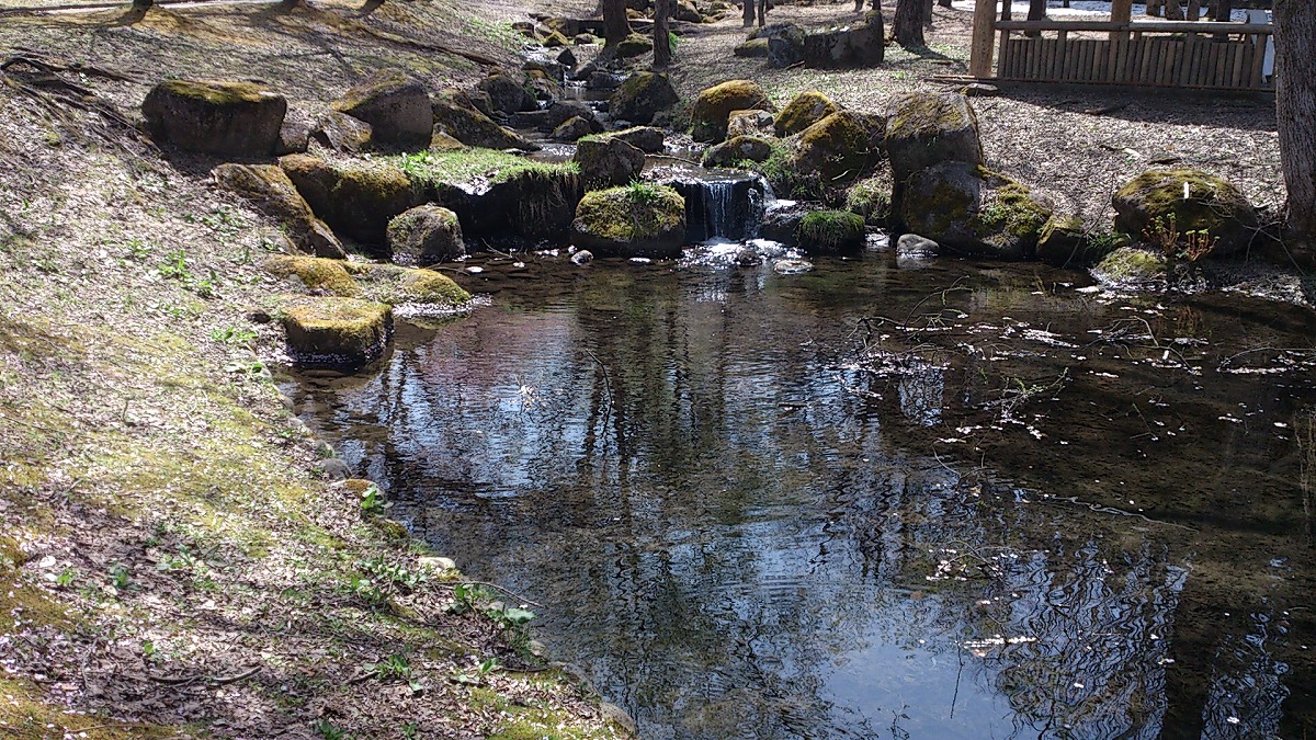 湯沢中央公園の中の景色DSC_0671