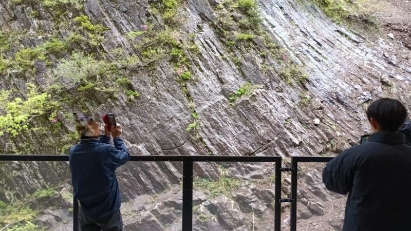 近づいてみた-清津峡トンネル・第一展望台（見晴台）